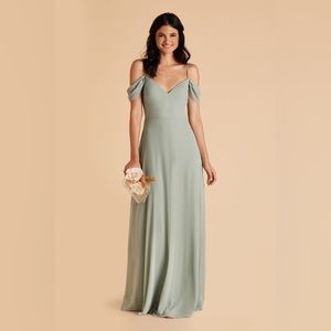 Birdy Grey DEVIN CONVERTIBLE DRESS SAGE CHIFFON